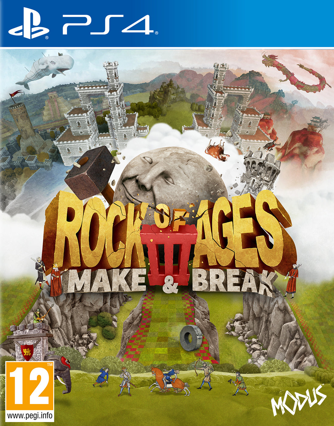Rock of Ages III: Make & Break /PS4 - New PS4
