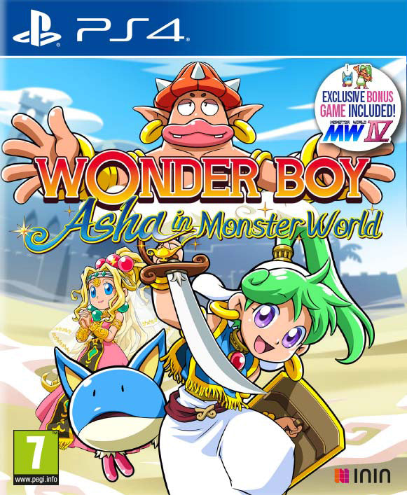 Wonder Boy: Asha In - Wonder Boy: Asha In Monster World (PS4) - New P
