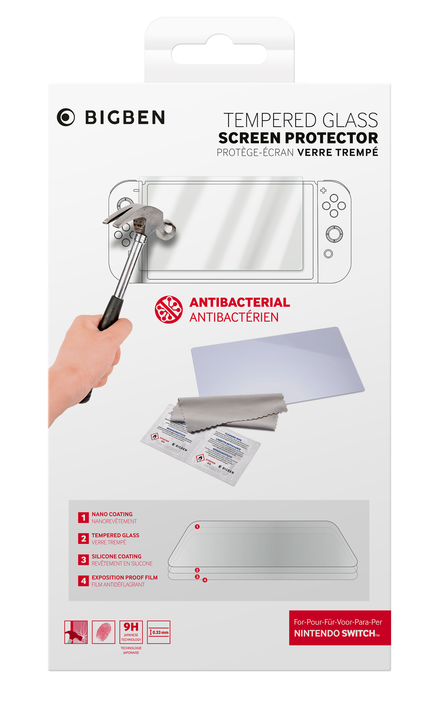 TEMPERED GLASS - New Nintendo Switch