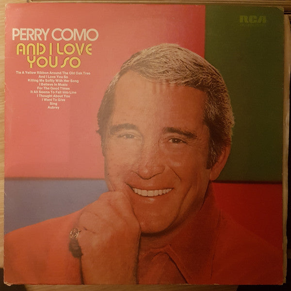 Perry Como - And I Love You So - Used Vinyl Record