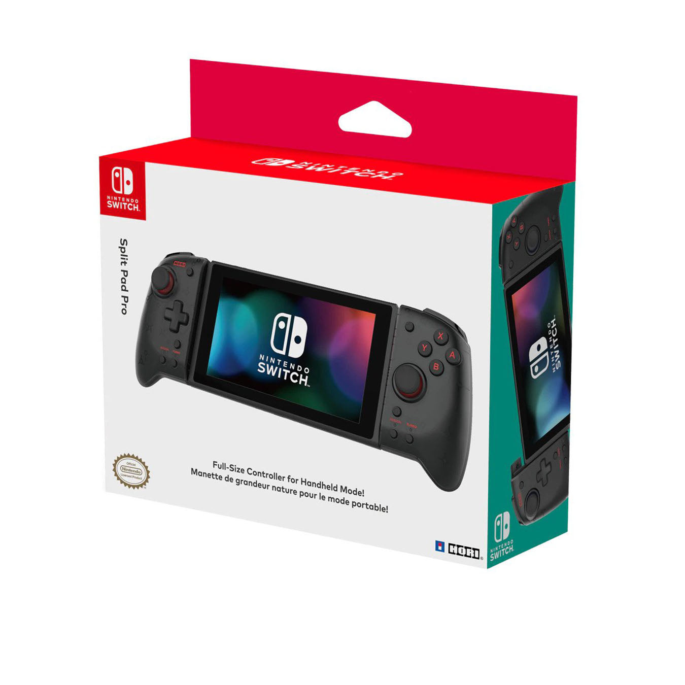 BLACK SPLIT PAD PRO - New Nintendo Switch