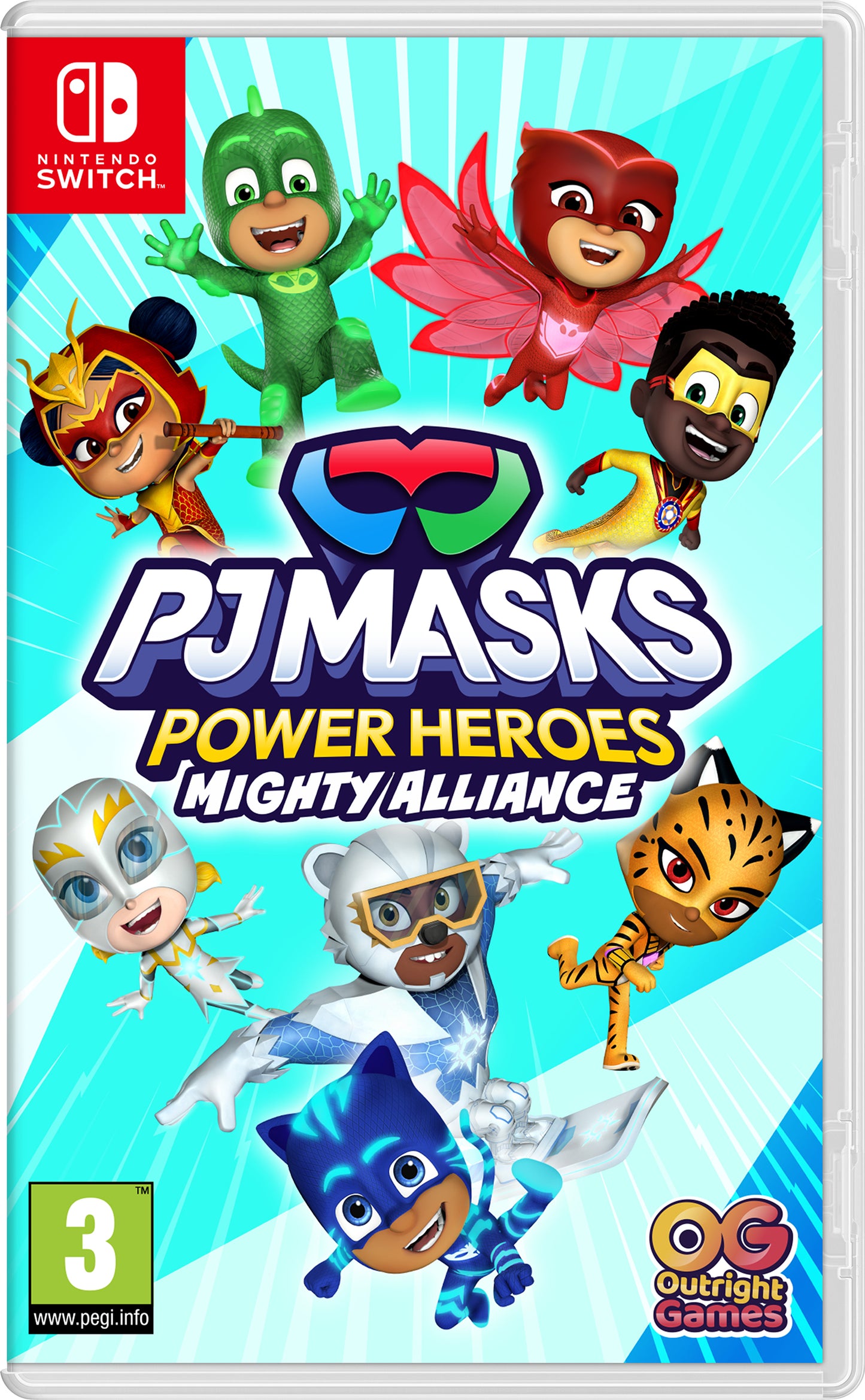 PJ Masks - Power Heroes Mighty - New Nintendo Switch