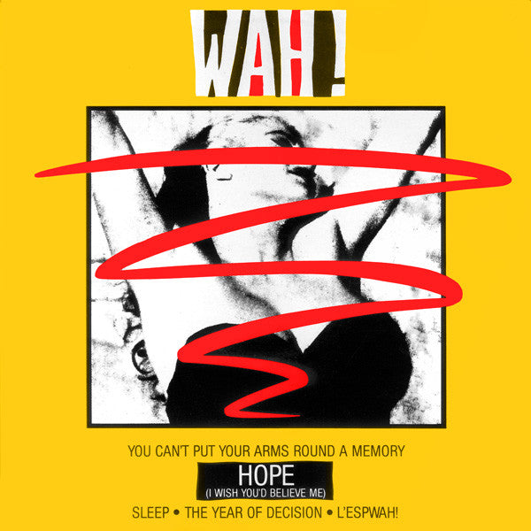 Wah! - Hope (I Wish You'd Believe Me) - Used Vinyl Record 12"