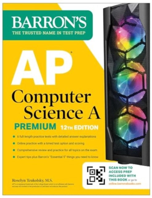 Roselyn Teukolsky - AP Computer Science A Premium, 12th Edition: Prep