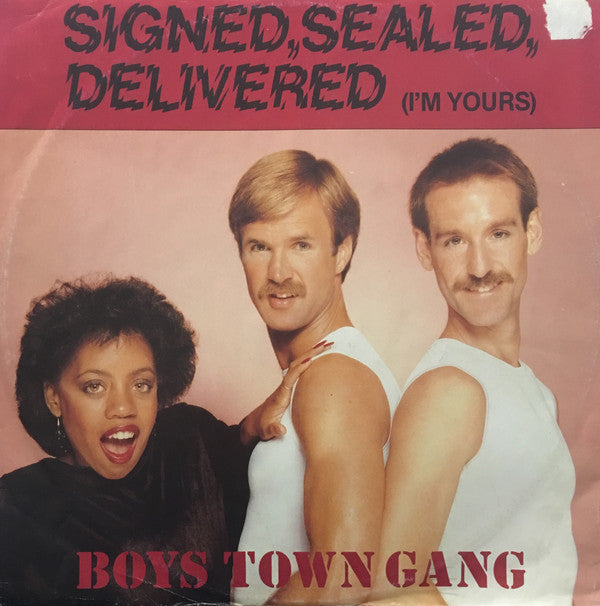 Boys Town Gang - Signed, Sealed, Delivered I'm Yours - Used Vinyl Rec