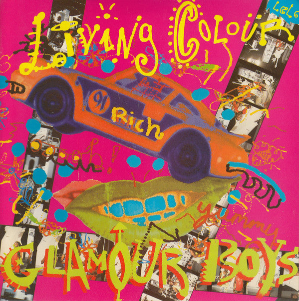 Living Colour - Glamour Boys - Used Vinyl Record 7"