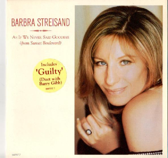 Barbra Streisand - As If We Never Said Goodbye - Used Vinyl Record 7"