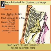 French Recital for Clarinet and Harp, Vol II - CD