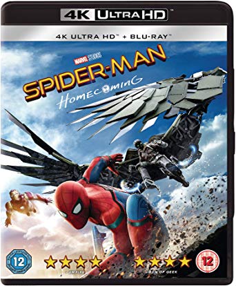 Spider-Man - Homecoming - New Blu-ray