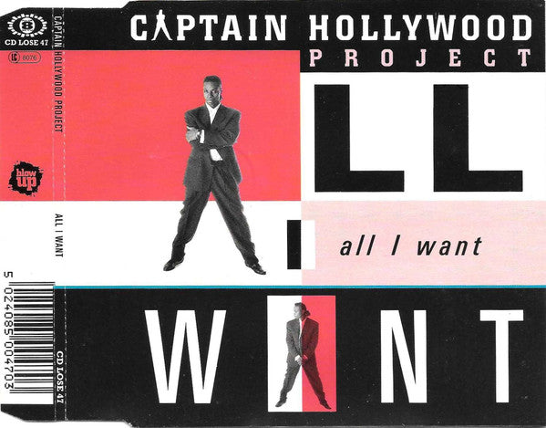 Captain Hollywood Pr - All I Want - Used CD