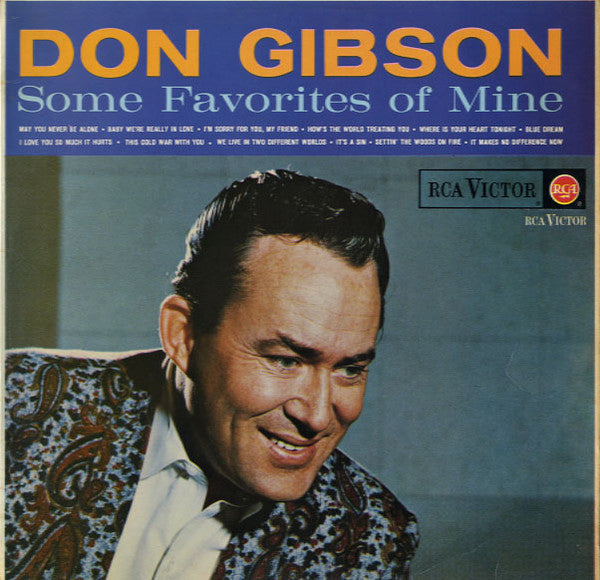Don Gibson - Some Favorites Of Mine - Used Vinyl Record