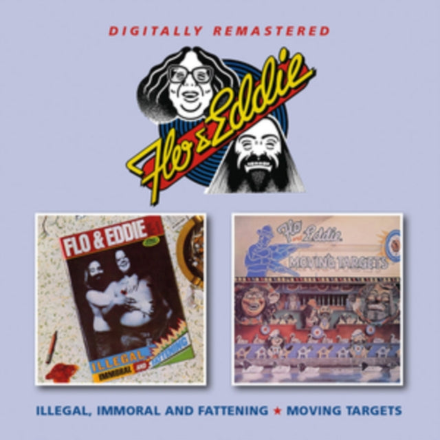 FLO & EDDIE - ILLEGAL/MOVING TARGETS - CD