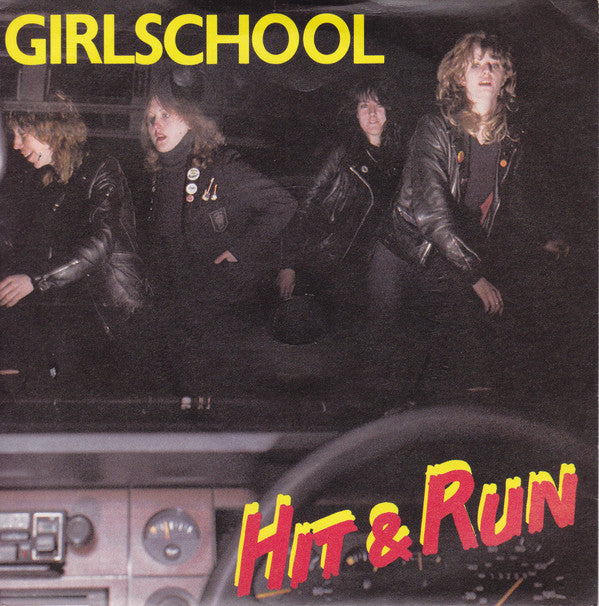 Girlschool - Hit & Run - Used Vinyl Record 7"