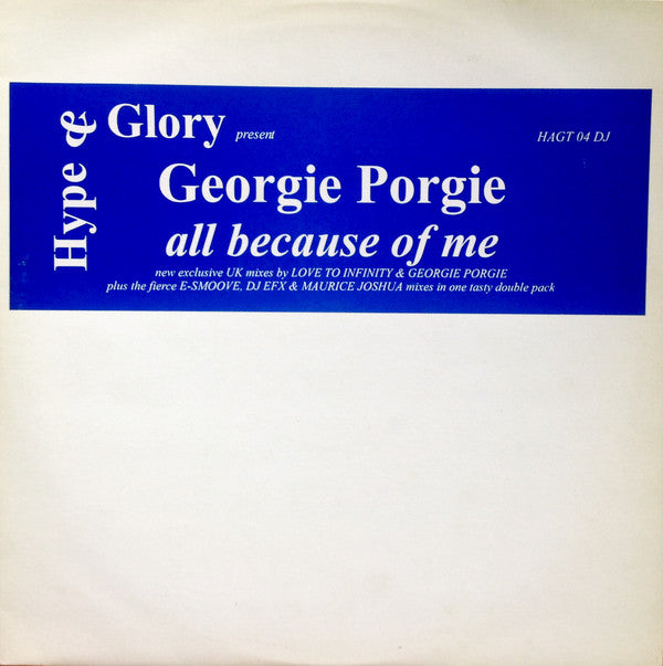 Georgie Porgie - All Because Of Me - Used Vinyl Record 12"