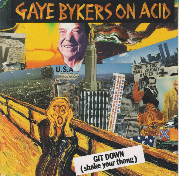 Gaye Bykers On Acid - Git Down (Shake Your Thang) - Used Vinyl Record