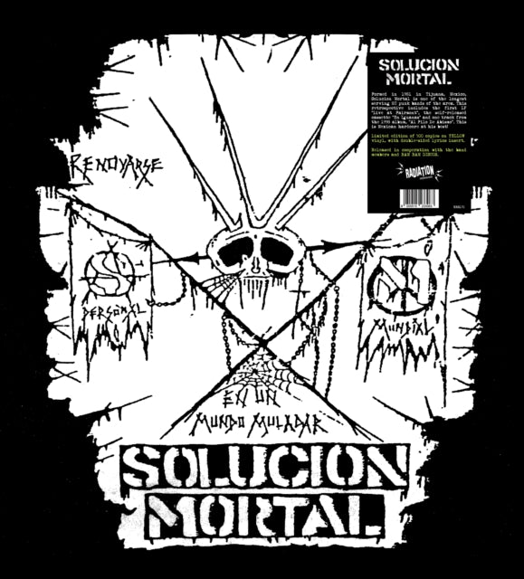 SOLUCION MORTAL - (Yellow Vinyl) - Vinyl Record