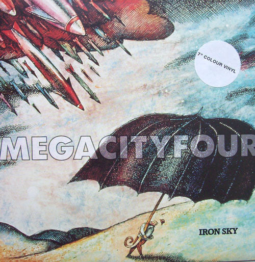 Mega City Four - Iron Sky - Used Vinyl Record 7"
