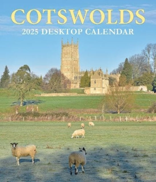 Cotswolds Large Desktop Calendar - 2025 - New Calendar
