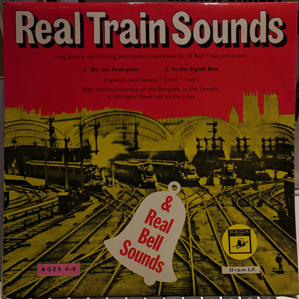 No Artist - Real Train Sounds - Used Vinyl Record