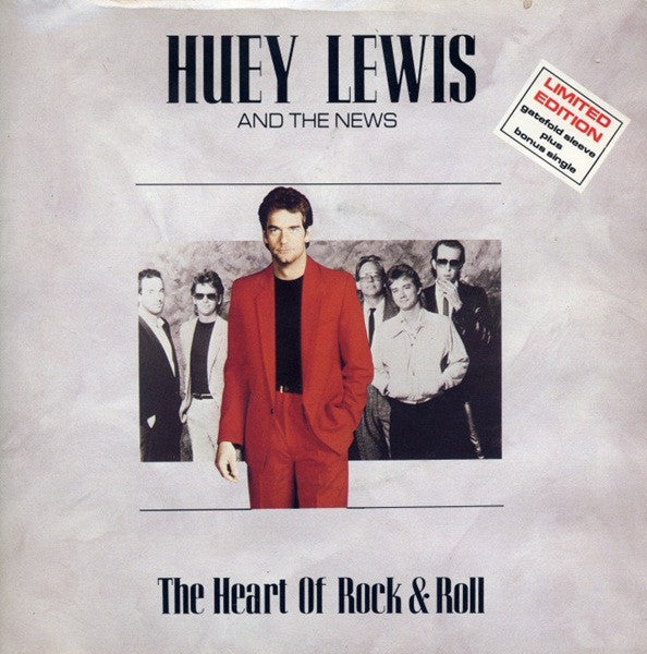 Huey Lewis & The New - Heart Of Rock & Roll - Used Vinyl Record 7"