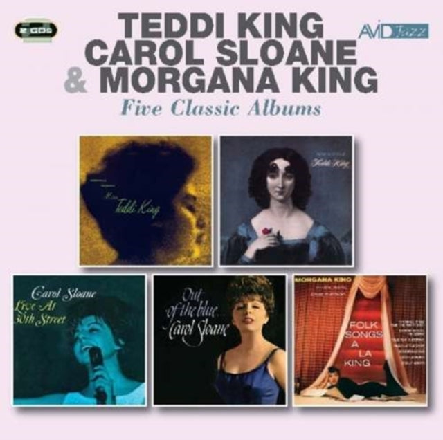 TEDDI KING / CAROL S - Five Classic Albums (Storyville Presents Miss T