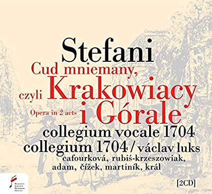 COLLEGIUM VOCALE 170 - STEFANI - THE SUPPOSED MIRACLE - CD