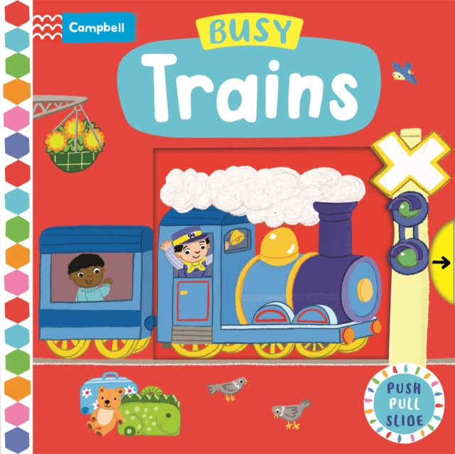 Campbell Books - Busy Trains - Board book