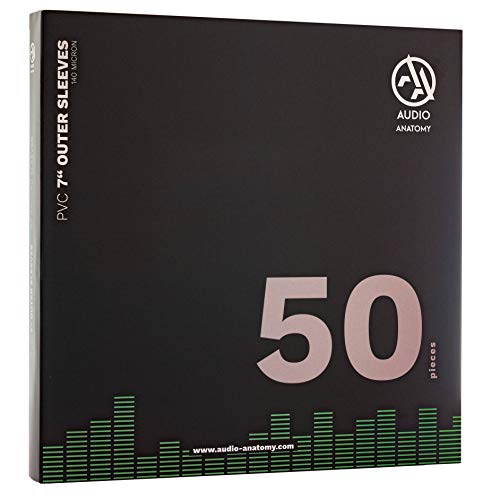 AUDIO ANATOMY - 50x7 Inch PVC Outer Sleeves (140 Micron) - Protective