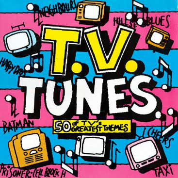 Various - T.V. Tunes - 50 Of TV's Greatest Themes - Used Vinyl Record