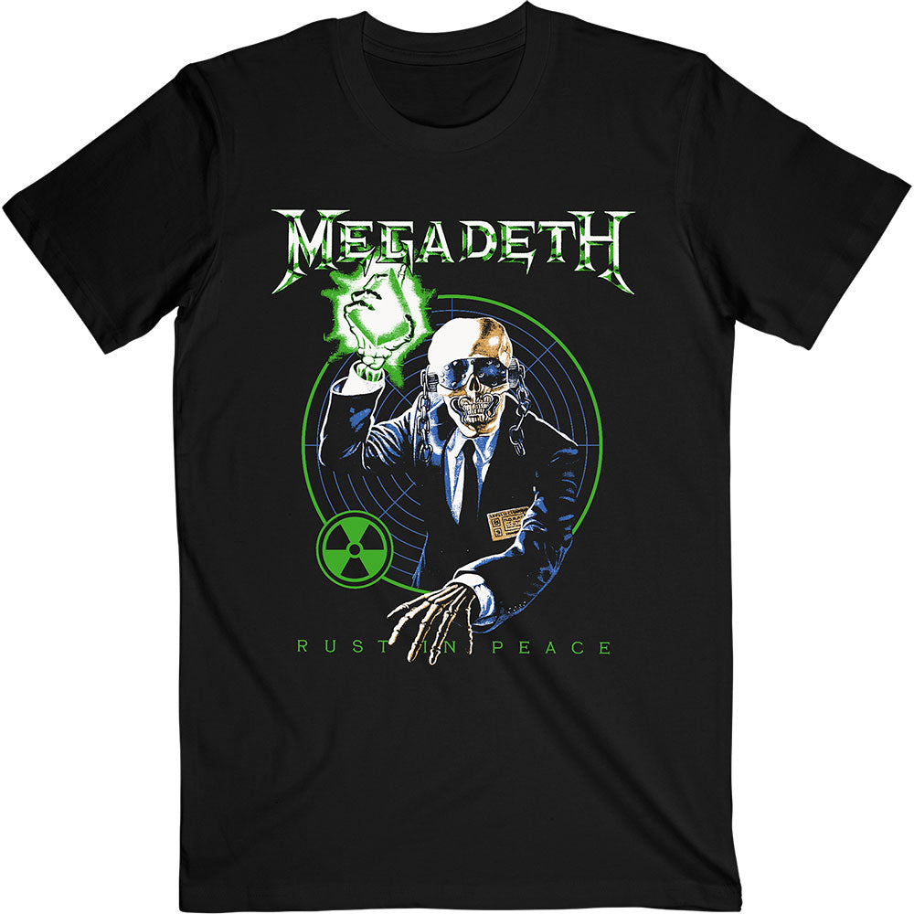 Megadeth - tshirt - Unisex - Short Sleeves - Vic Target Rus - XX-Large