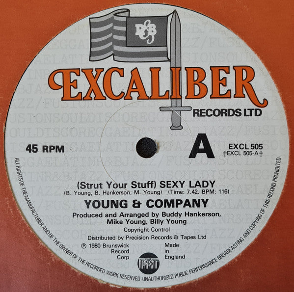 Young & Company - (Strut Your Stuff) Sexy Lady / Waiting On Your Love