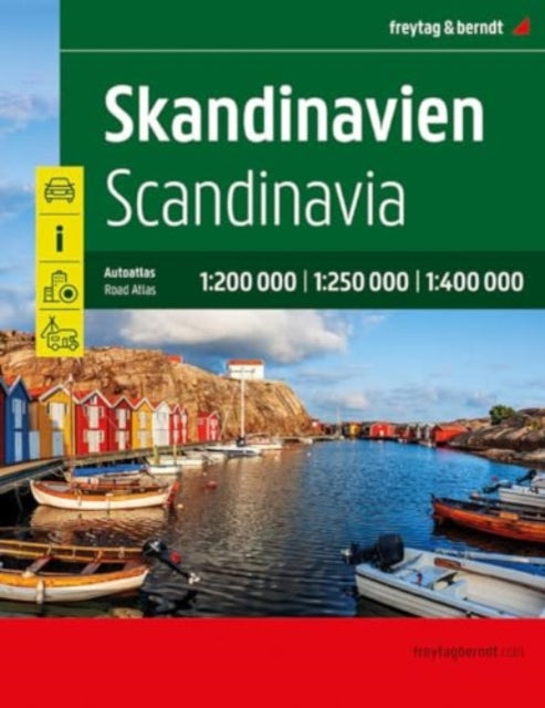 Scandinavia Road Atlas - New Sheet map