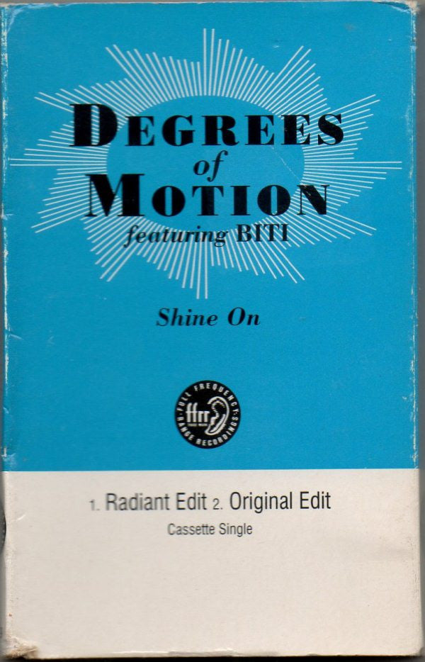 Degrees Of Motion - Shine On - Used Cassette