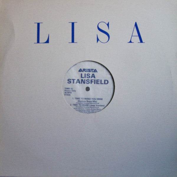 Lisa Stansfield - Time To Make You Mine - Used Vinyl Record
