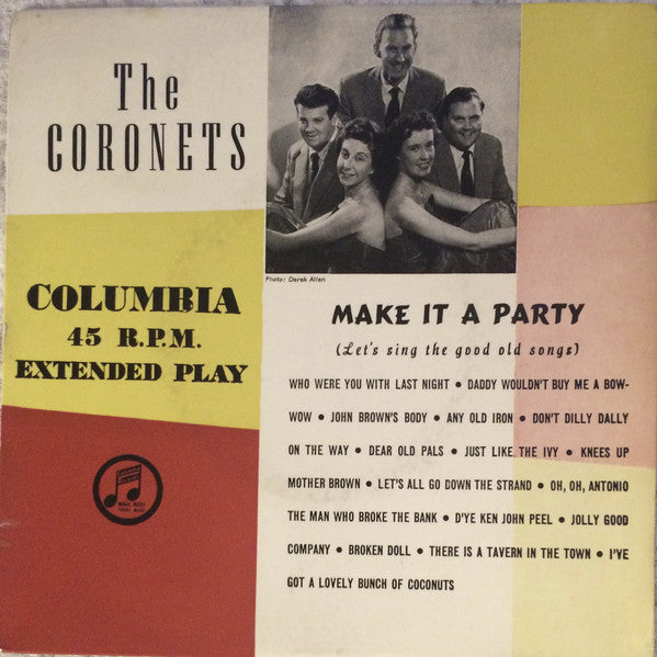 Coronets - Make It A Party - Used Vinyl Record 7"