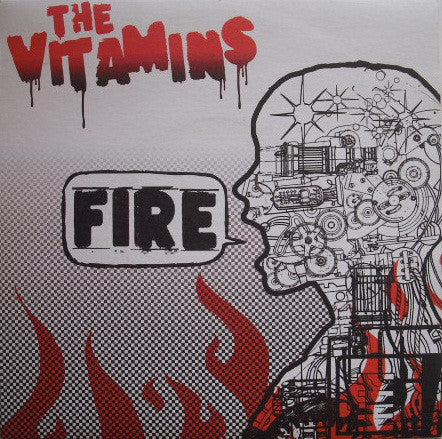 Vitamins - Fire - Used Vinyl Record 7"