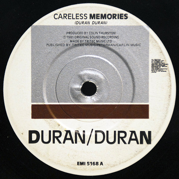 Duran Duran - Careless Memories - Used Vinyl Record 7"