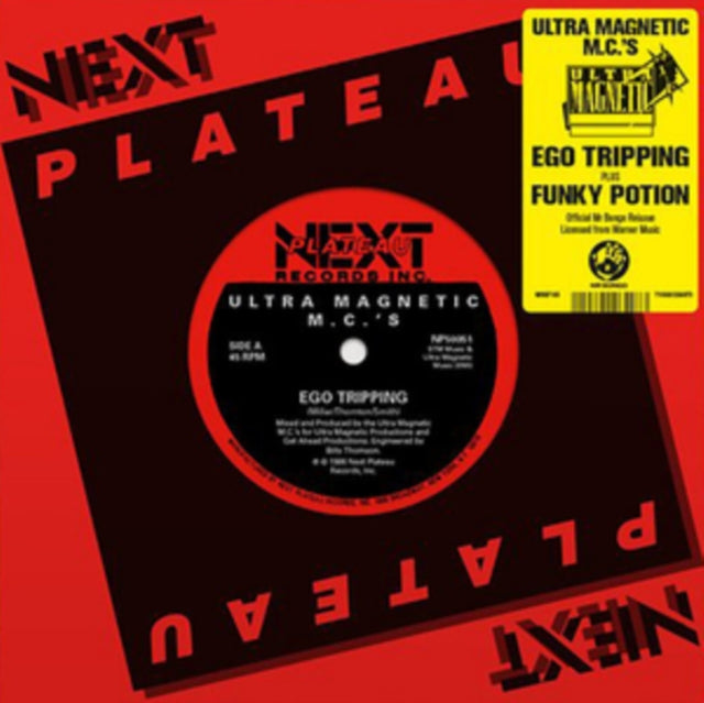 ULTRAMAGNETIC MC'S - EGO TRIPPING - Vinyl Record 7