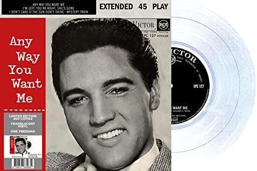 ELVIS PRESLEY - ANY WAY YOU WANT ME (TRANSPARENT VINYL) - Vinyl Record