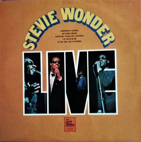 Stevie Wonder - Live - Used Vinyl Record