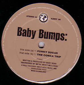 Baby Bumps - Funky Sugar - Used Vinyl Record 12"