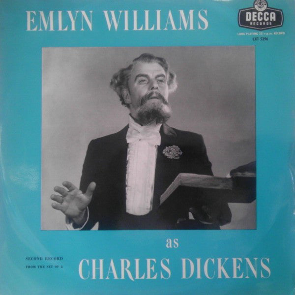 Emlyn Williams - As Charles Dickens - Used Vinyl Record