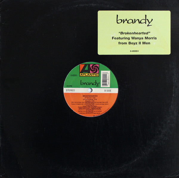 Brandy - Brokenhearted - Used Vinyl Record 12"