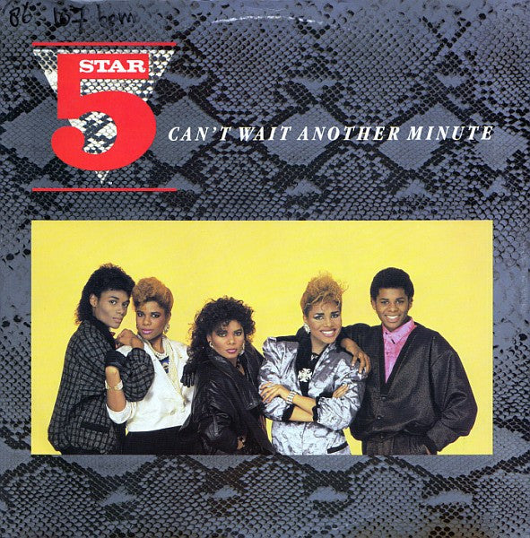 Five Star - Can't Wait Another Minute - Used Vinyl Record 12"
