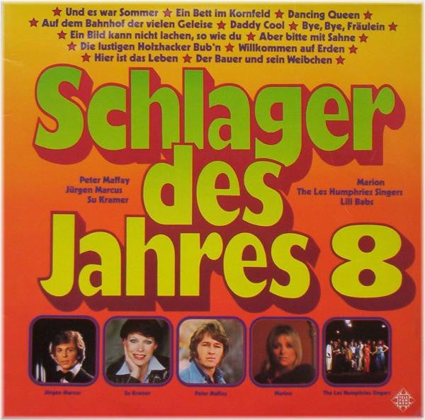 Various - Schlager Des Jahres 8 - Used Vinyl Record