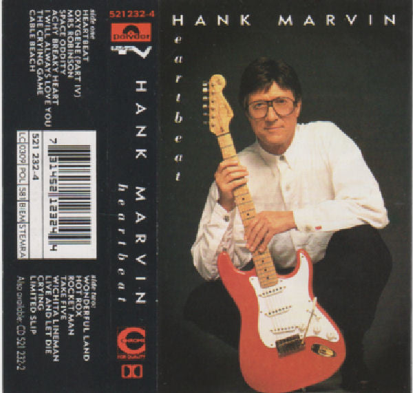 Hank Marvin - Heartbeat - Used Cassette
