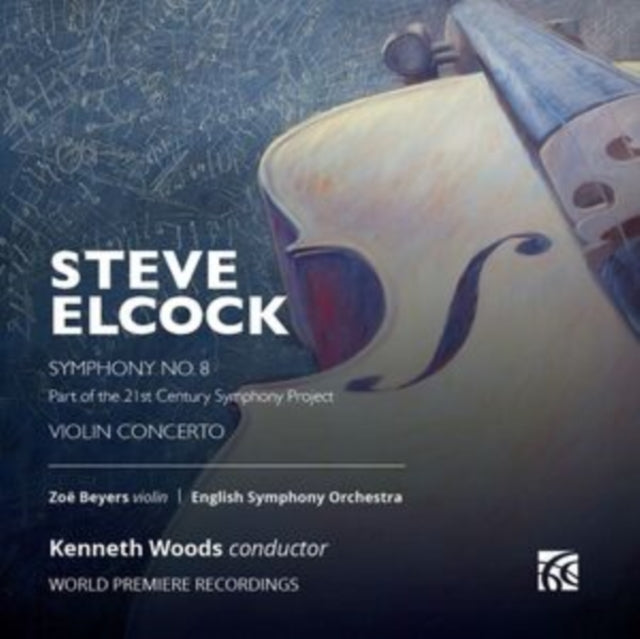 ZOE BEYERS/ENGLISH S - ELCOCK - SYMPH 8/VLN CONCERTO - CD