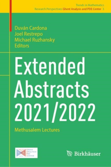Cardona - Extended Abstracts 2021/2022 Methusalem Lectures - New har