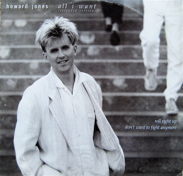 Howard Jones - All I Want (Extended Version) - Used Vinyl Record 12"