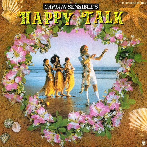 Captain Sensible - Happy Talk - Used Vinyl Record 12"